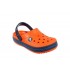 Детские сабо Crocs Crocband Clog (14-NC) оранжевые