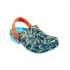 Детские сабо Crocs Classic Tropical Clog (9-NC) с принтом